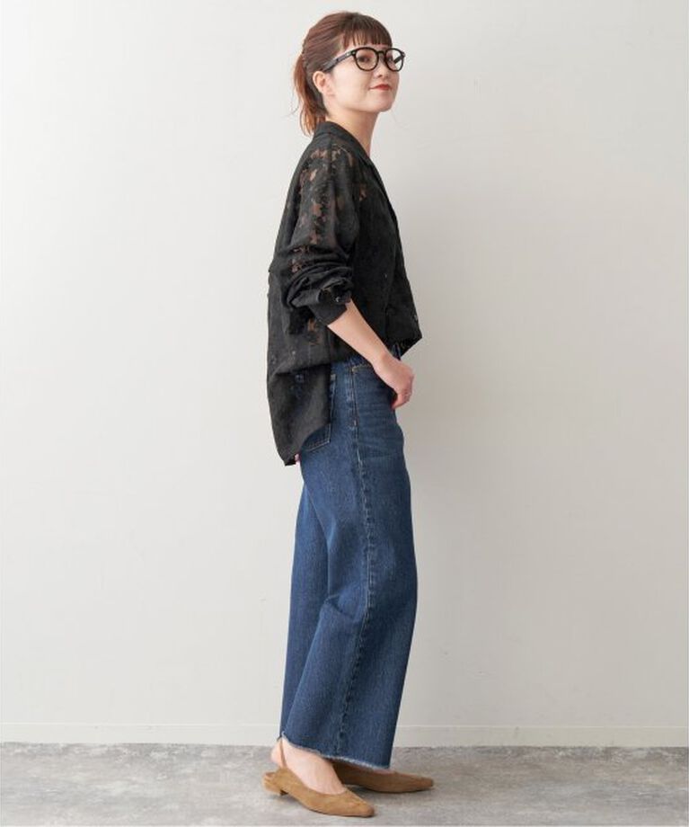 Spick and Span「5 1/2 CROPPED DENIM」|デニム|