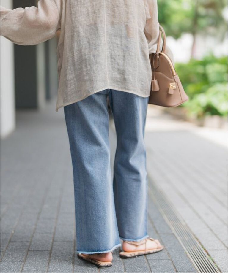 Spick and Span「5 1/2 CROPPED DENIM」|デニム|