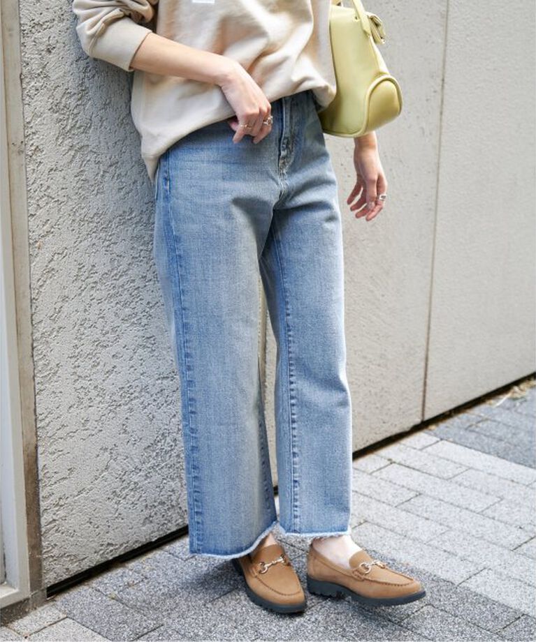 Spick and Span「5 1/2 CROPPED DENIM」|デニム|