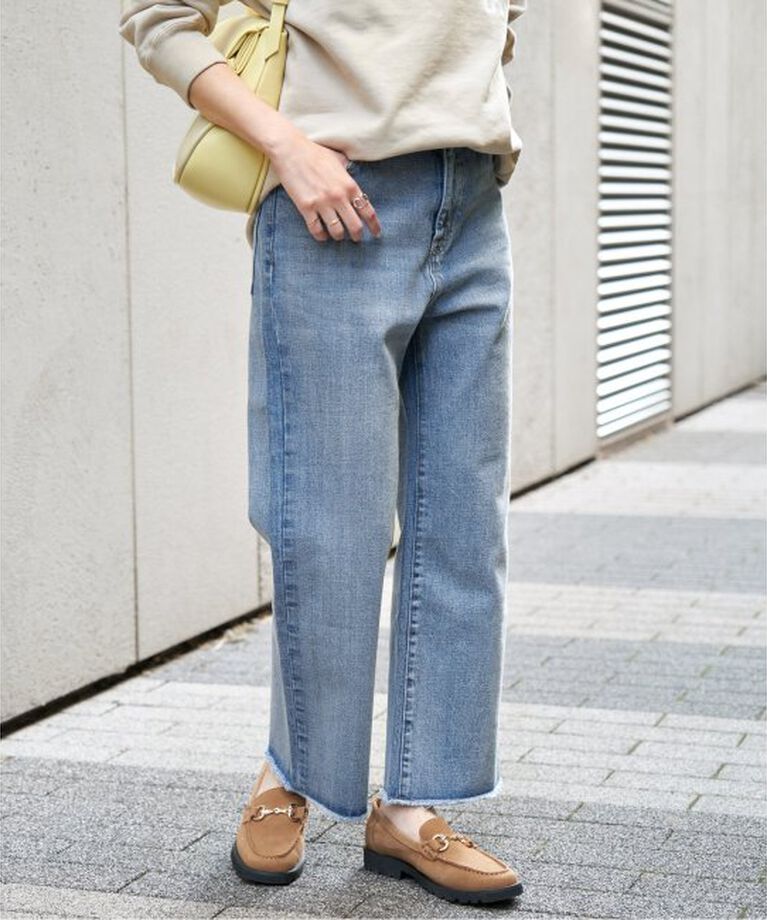 Spick and Span「5 1/2 CROPPED DENIM」|デニム|