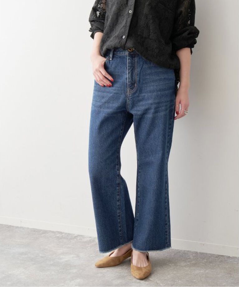 Spick and Span「5 1/2 CROPPED DENIM」|デニム|