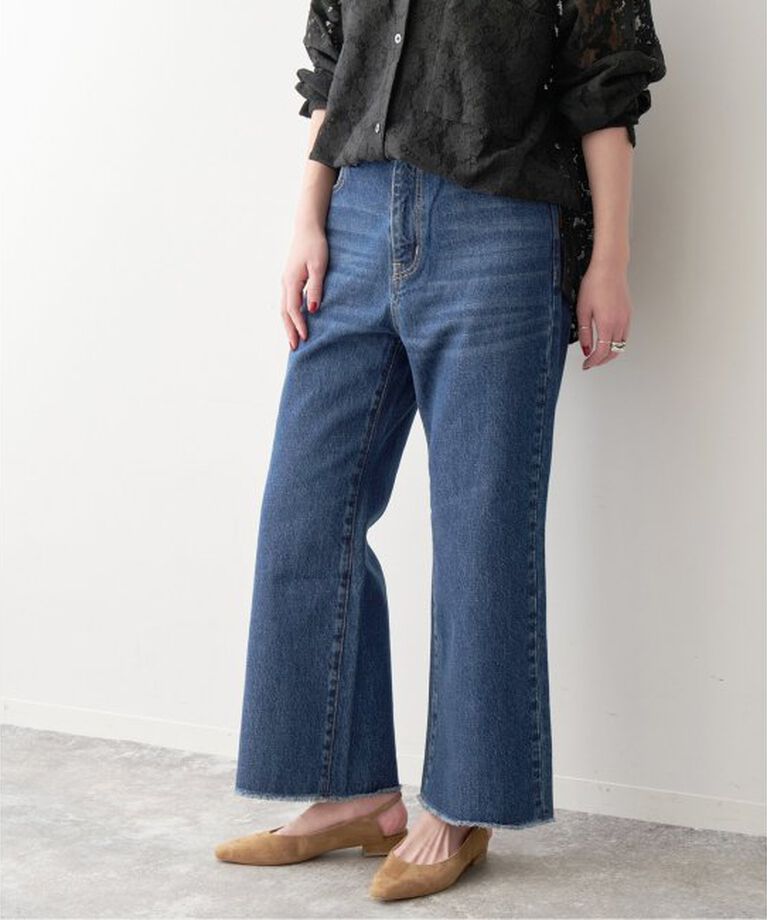 Spick and Span「5 1/2 CROPPED DENIM」|デニム|