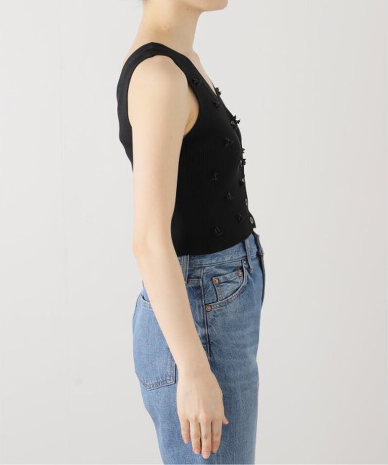 Spick and Span「Venit / ヴェニット ACEATE COTTON KNIT」|ベスト・ジレ|