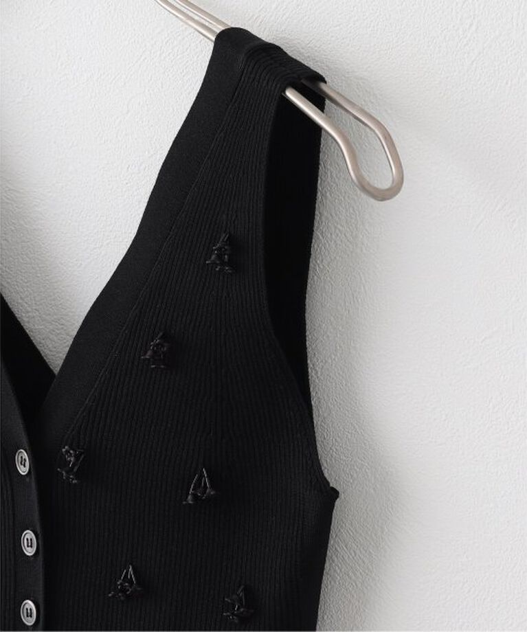 Spick and Span「Venit / ヴェニット ACEATE COTTON KNIT」|ベスト・ジレ|