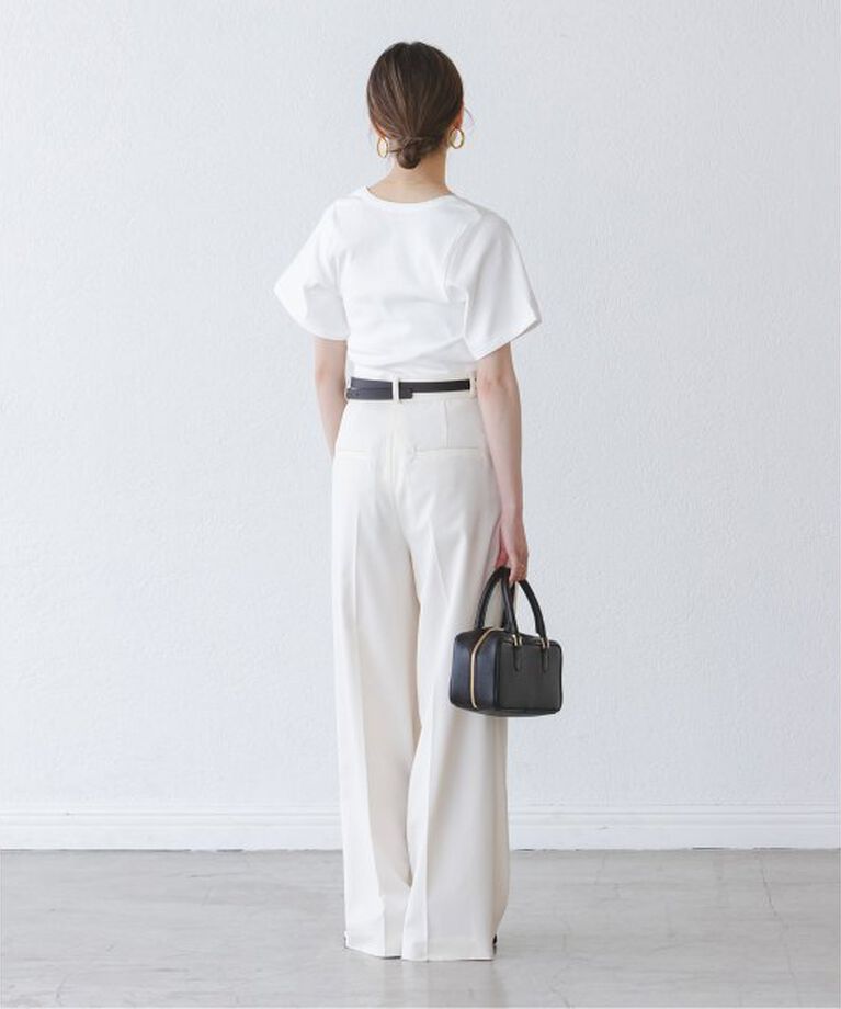NOBLE「BY MALENE BIRGER/バイマレーネビルガー リブUネックTEE」|Tシャツ・カットソー|