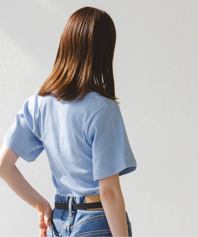 NOBLE「BY MALENE BIRGER/バイマレーネビルガー リブUネックTEE」|Tシャツ・カットソー|
