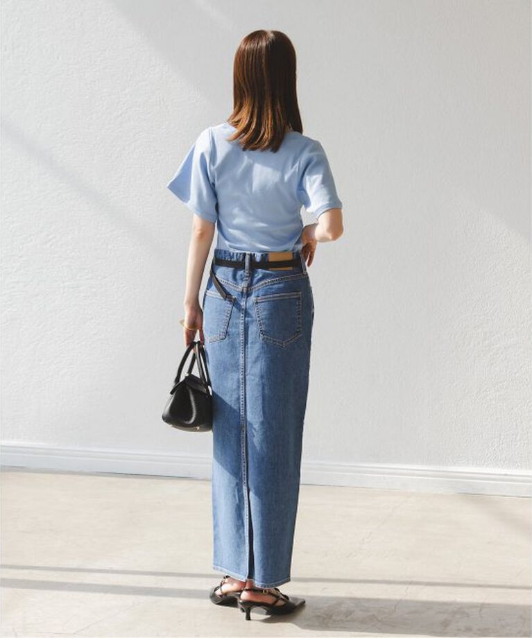 NOBLE「BY MALENE BIRGER/バイマレーネビルガー リブUネックTEE」|Tシャツ・カットソー|