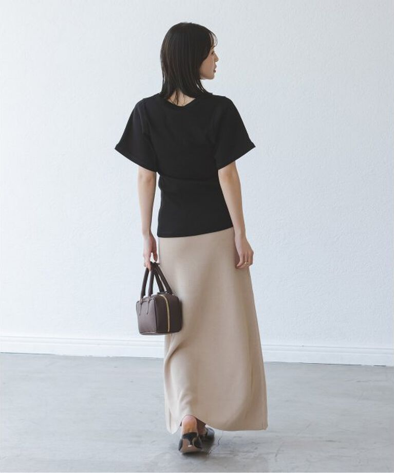 NOBLE「BY MALENE BIRGER/バイマレーネビルガー リブUネックTEE」|Tシャツ・カットソー|