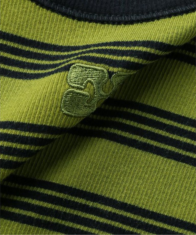 U by SPICK&SPAN「GANNI/ガニー Striped Soft Cotton Rib Tank Top」|タンクトップ|