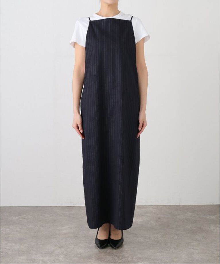 Spick and Span「C/Lピンストライプキャミワンピース」|ワンピース|