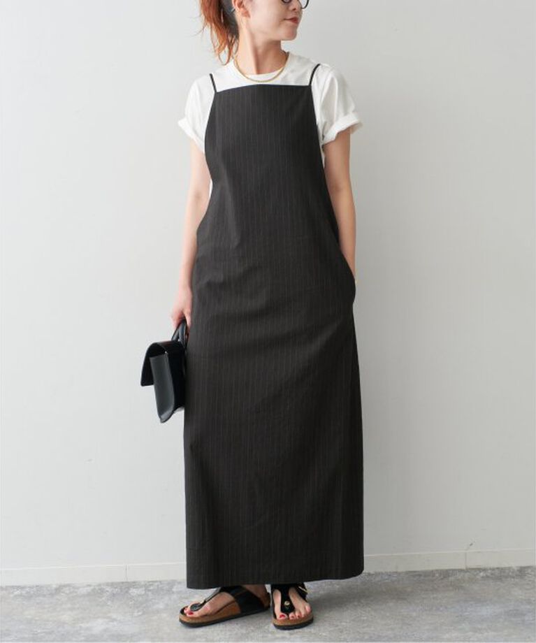Spick and Span「C/Lピンストライプキャミワンピース」|ワンピース|