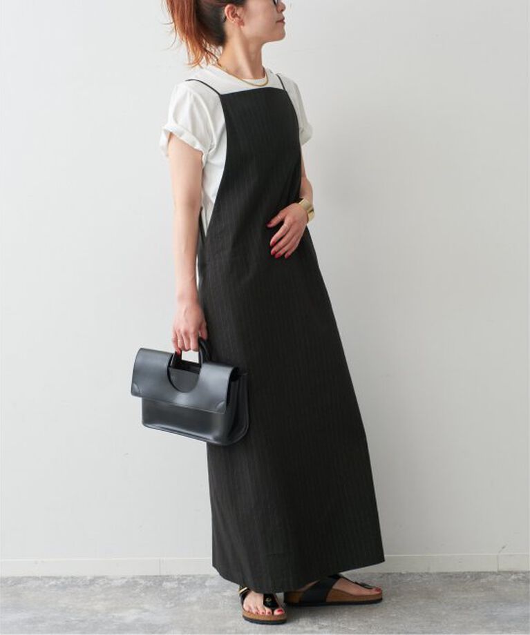 Spick and Span「C/Lピンストライプキャミワンピース」|ワンピース|