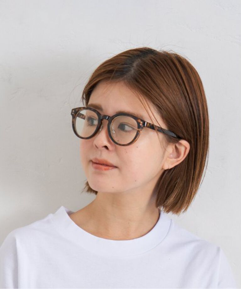 U by SPICK&SPAN「NOEYEDIA /ノーアイディアOptical」|メガネ|キャメル
