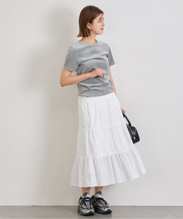U by SPICK&SPAN「《予約》コットンベロアTEE」|Tシャツ・カットソー|