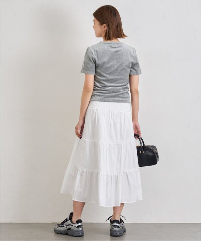 U by SPICK&SPAN「《予約》コットンベロアTEE」|Tシャツ・カットソー|
