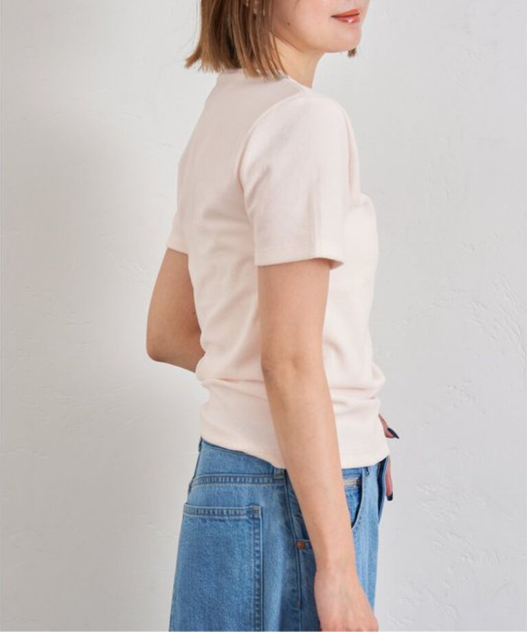 U by SPICK&SPAN「《予約》コットンベロアTEE」|Tシャツ・カットソー|