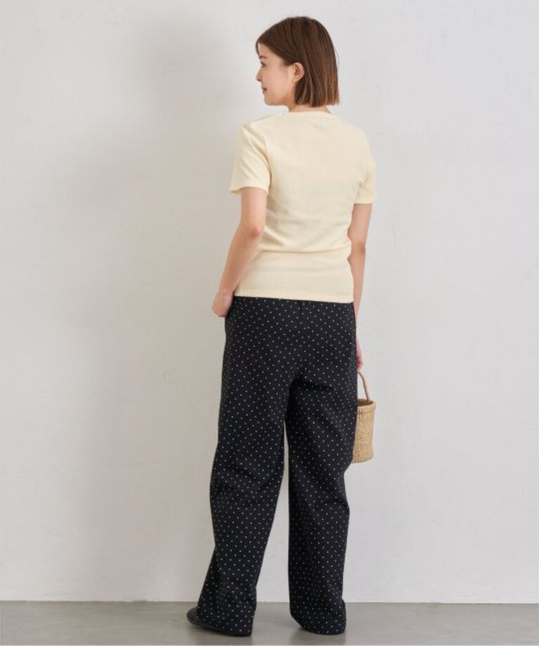 U by SPICK&SPAN「《予約》コットンベロアTEE」|Tシャツ・カットソー|