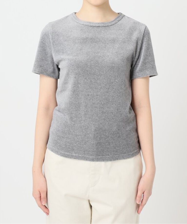 U by SPICK&SPAN「《予約》コットンベロアTEE」|Tシャツ・カットソー|