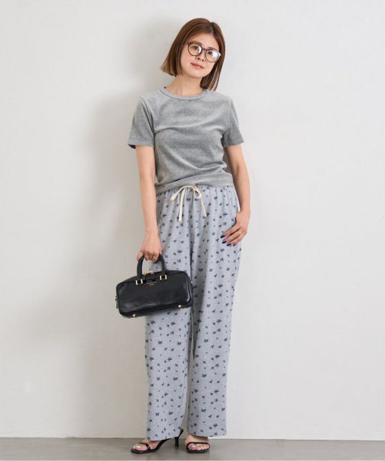 U by SPICK&SPAN「《予約》コットンベロアTEE」|Tシャツ・カットソー|