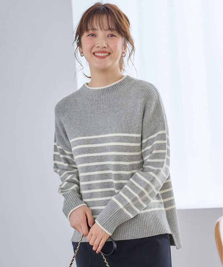 any SiS「【洗える】アンゴラブレンド ニット」|ニット・セーター|