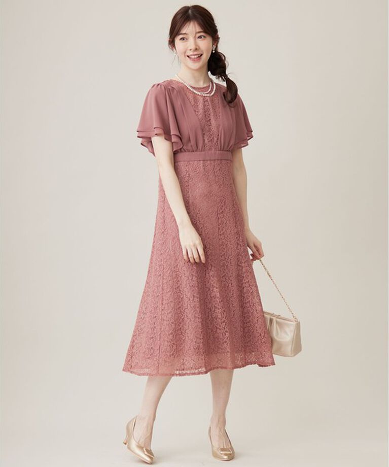 any SiS「【Lily Calin】ナローフレアレース ドレス」|ドレス|