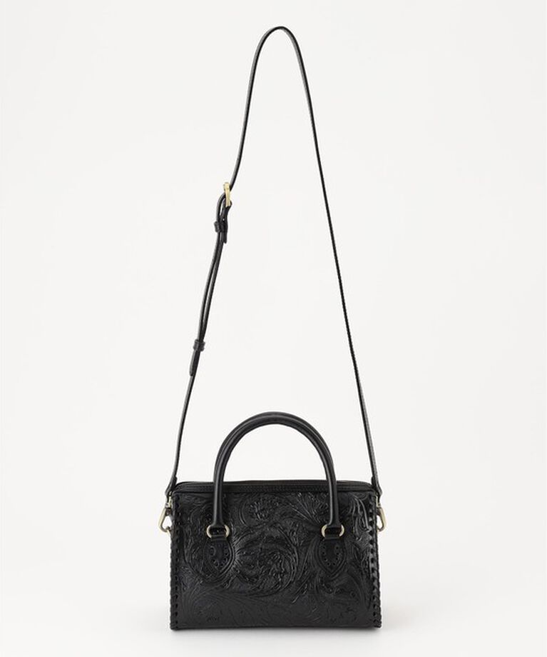 Carving Tribes「Mini Boston Bag」|ボストンバッグ|ブラック