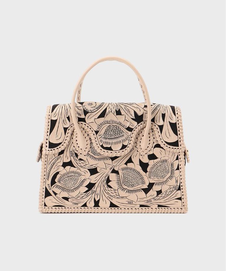 Carving Tribes「Cutwork FinuRei」|ハンドバッグ|ベージュ