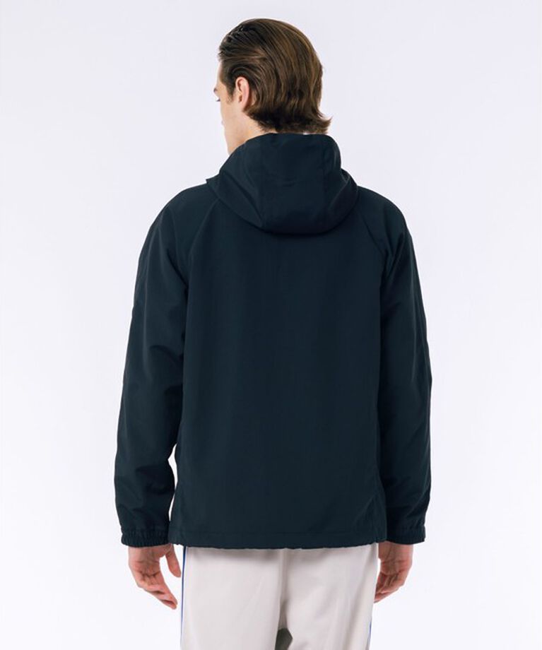 LACOSTE「撥水防風 ドロストコード フーデッド ナイロンブルゾン / マウンテンパーカー」|その他|