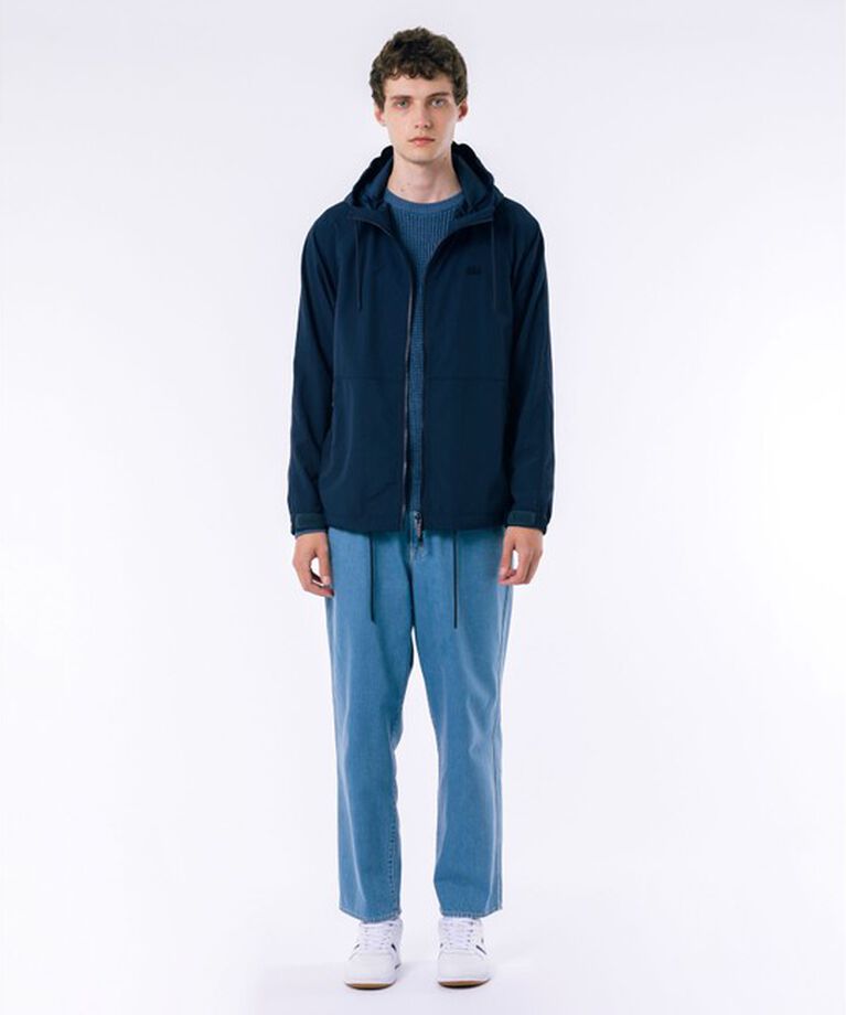 LACOSTE「撥水防風 ドロストコード フーデッド ナイロンブルゾン / マウンテンパーカー」|その他|