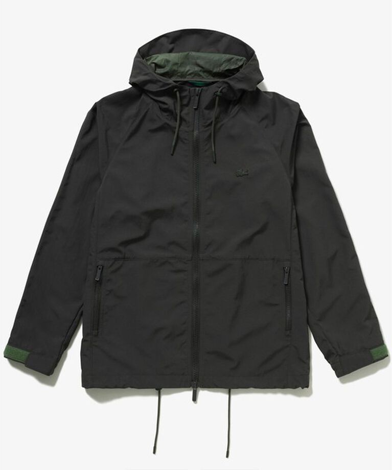 LACOSTE「撥水防風 ドロストコード フーデッド ナイロンブルゾン / マウンテンパーカー」|その他|
