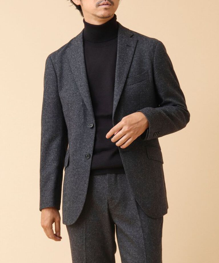 NOLLEY'S goodman「《セットアップ/ビジカジ対応》JAPAN TWEED JK ツイードジャケット 24AW」|テーラードジャケット|ネイビー