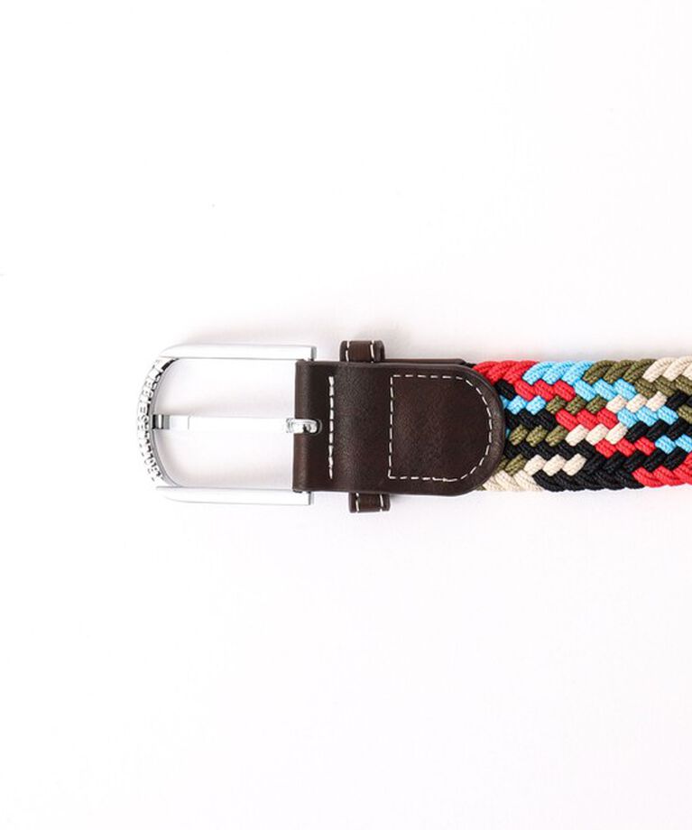 NOLLEY'S goodman「【SWOLE PANDA/スウォール パンダ】RECYCLED WOVEN BELT ZIGZAG」|ベルト|