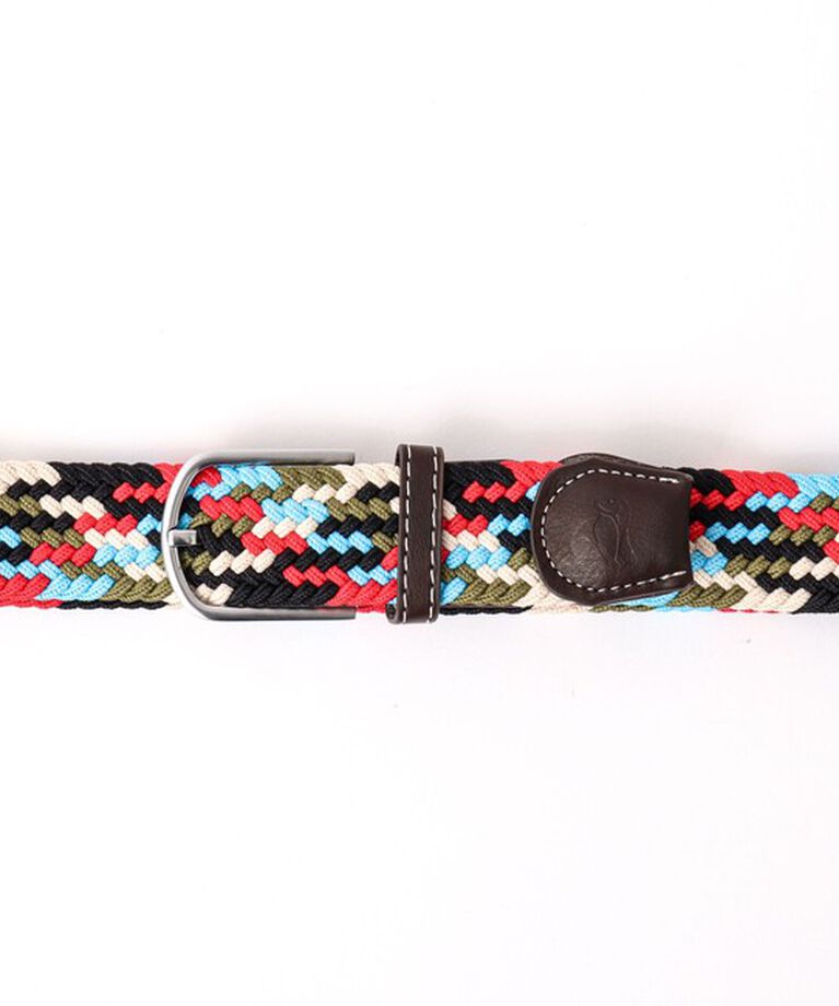 NOLLEY'S goodman「【SWOLE PANDA/スウォール パンダ】RECYCLED WOVEN BELT ZIGZAG」|ベルト|