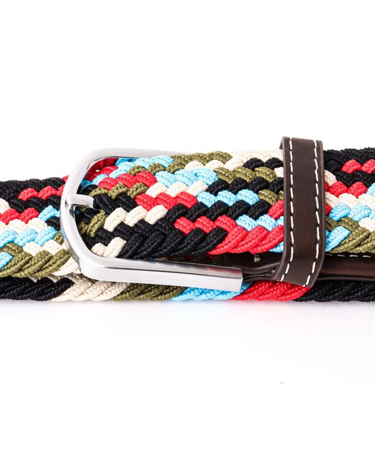 NOLLEY'S goodman「【SWOLE PANDA/スウォール パンダ】RECYCLED WOVEN BELT ZIGZAG」|ベルト|