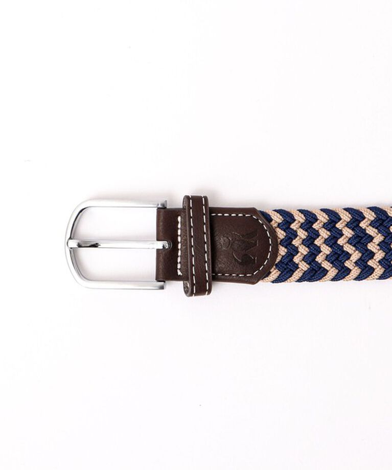 NOLLEY'S goodman「【SWOLE PANDA/スウォール パンダ】RECYCLED WOVEN BELT ZIGZAG」|ベルト|