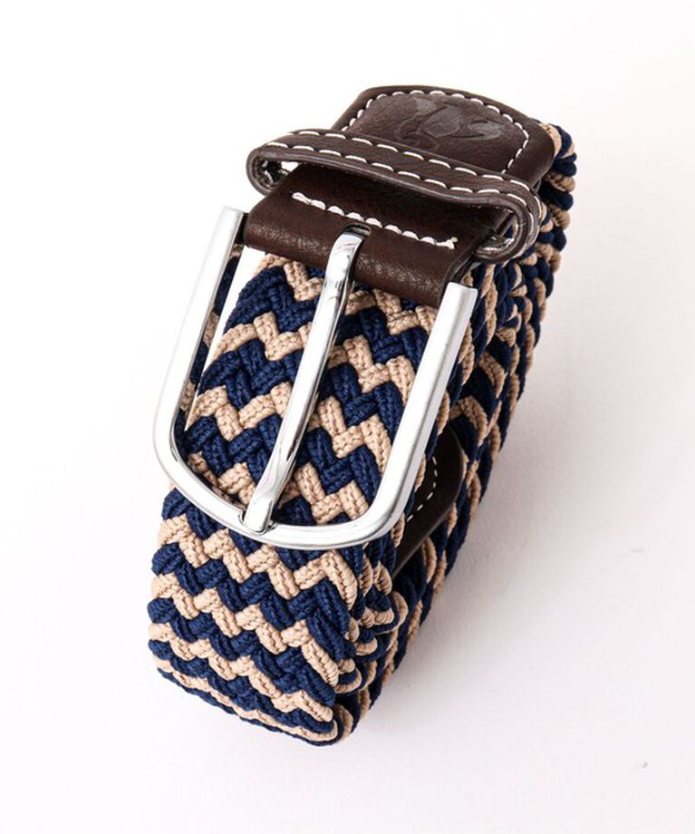 NOLLEY'S goodman「【SWOLE PANDA/スウォール パンダ】RECYCLED WOVEN BELT ZIGZAG」|ベルト|