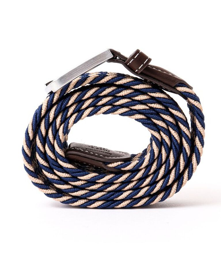 NOLLEY'S goodman「【SWOLE PANDA/スウォール パンダ】RECYCLED WOVEN BELT ZIGZAG」|ベルト|