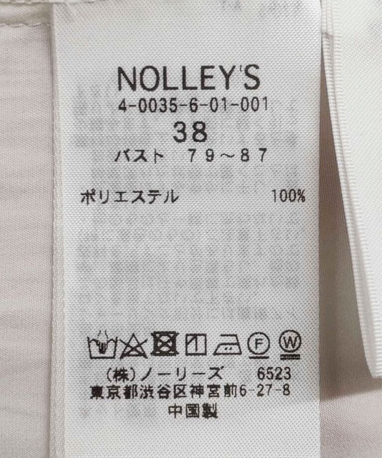 NOLLEY'S「割繊シャーリングブラウス」|シャツ・ブラウス|