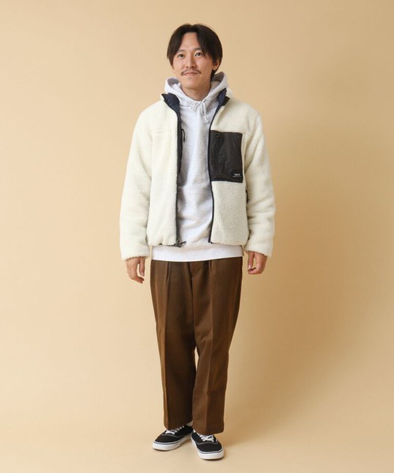 NOLLEY'S goodman「【TAION/タイオン】《配色別注》リバーシブル ボア×ダウンブルゾン 24AW」|ブルゾン・スタジャン|