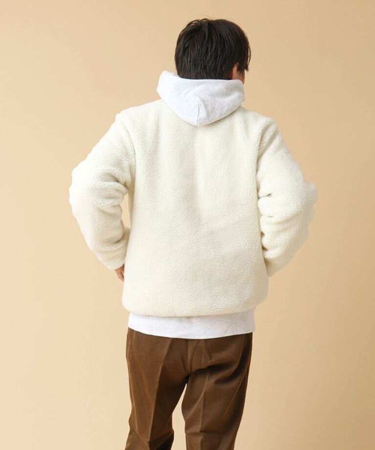 NOLLEY'S goodman「【TAION/タイオン】《配色別注》リバーシブル ボア×ダウンブルゾン 24AW」|ブルゾン・スタジャン|
