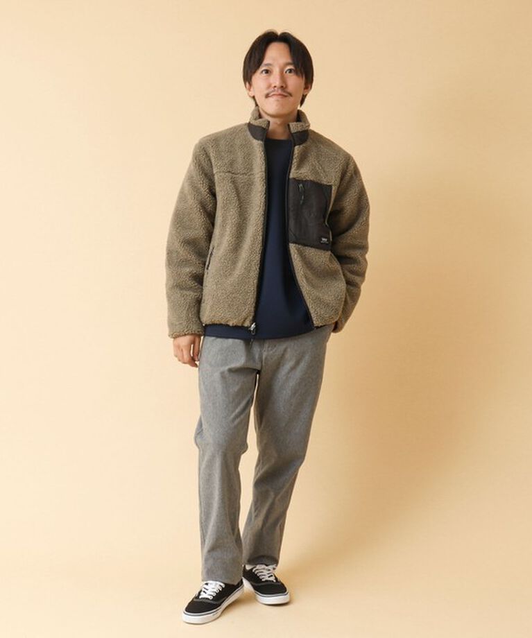 NOLLEY'S goodman「【TAION/タイオン】《配色別注》リバーシブル ボア×ダウンブルゾン 24AW」|ブルゾン・スタジャン|