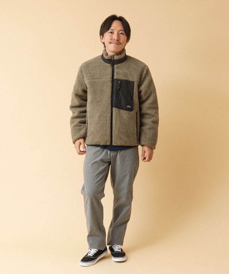 NOLLEY'S goodman「【TAION/タイオン】《配色別注》リバーシブル ボア×ダウンブルゾン 24AW」|ブルゾン・スタジャン|
