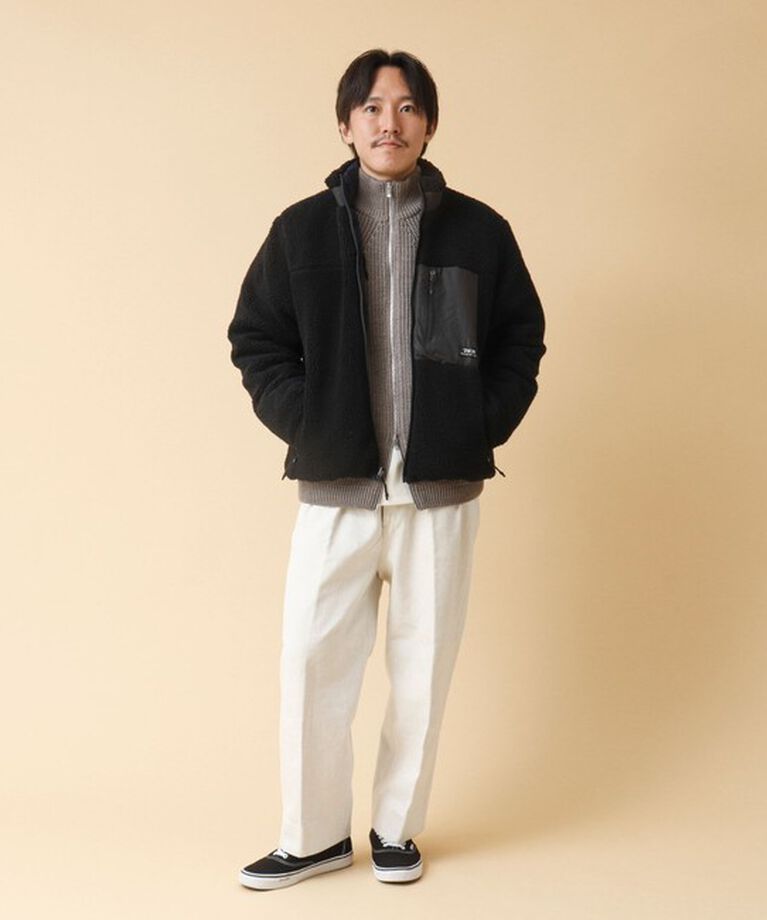 NOLLEY'S goodman「【TAION/タイオン】《配色別注》リバーシブル ボア×ダウンブルゾン 24AW」|ブルゾン・スタジャン|
