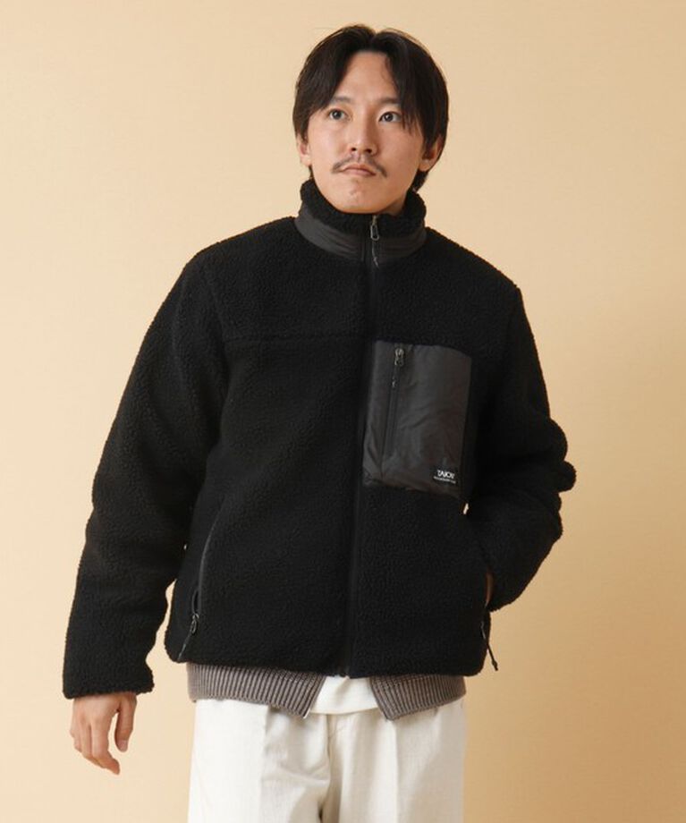 NOLLEY'S goodman「【TAION/タイオン】《配色別注》リバーシブル ボア×ダウンブルゾン 24AW」|ブルゾン・スタジャン|