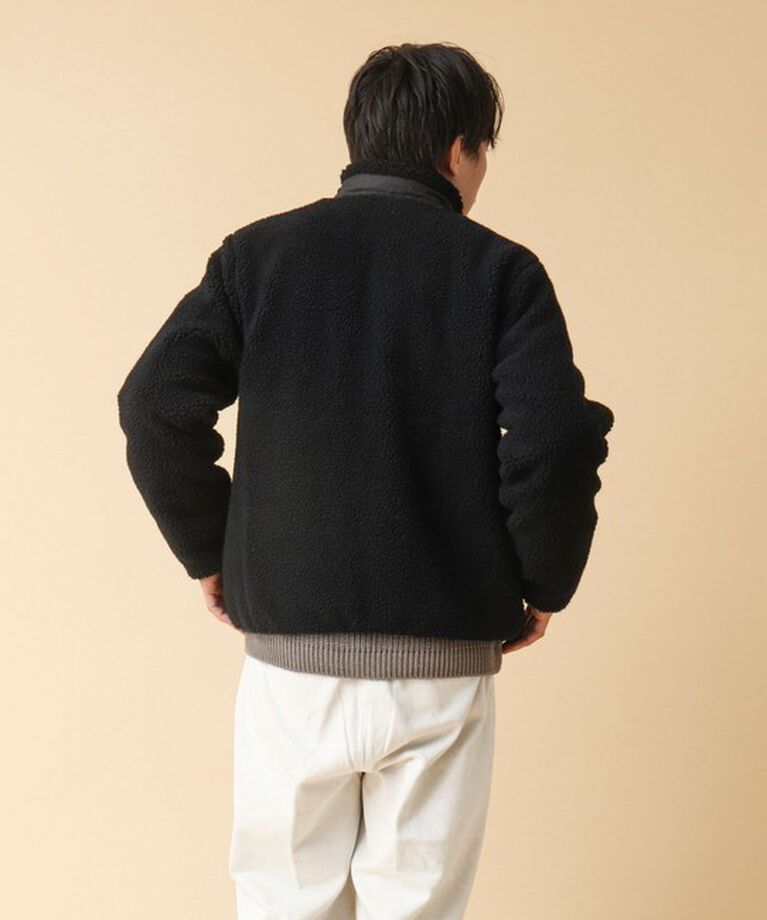 NOLLEY'S goodman「【TAION/タイオン】《配色別注》リバーシブル ボア×ダウンブルゾン 24AW」|ブルゾン・スタジャン|