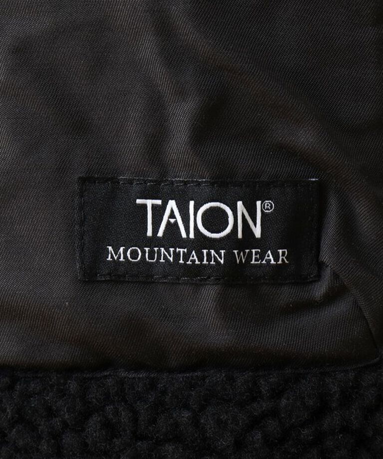 NOLLEY'S goodman「【TAION/タイオン】《配色別注》リバーシブル ボア×ダウンブルゾン 24AW」|ブルゾン・スタジャン|