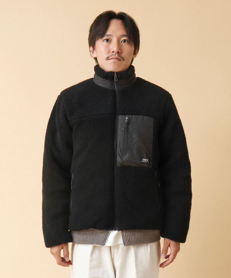 NOLLEY'S goodman「【TAION/タイオン】《配色別注》リバーシブル ボア×ダウンブルゾン 24AW」|ブルゾン・スタジャン|
