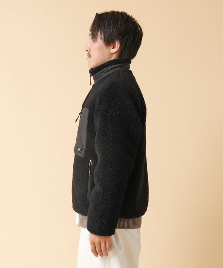 NOLLEY'S goodman「【TAION/タイオン】《配色別注》リバーシブル ボア×ダウンブルゾン 24AW」|ブルゾン・スタジャン|