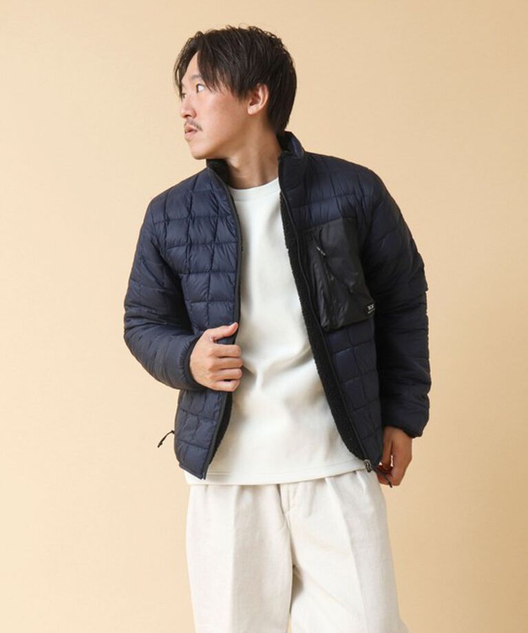 NOLLEY'S goodman「【TAION/タイオン】《配色別注》リバーシブル ボア×ダウンブルゾン 24AW」|ブルゾン・スタジャン|