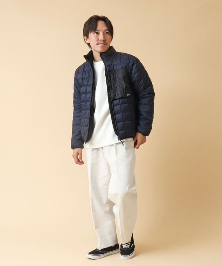NOLLEY'S goodman「【TAION/タイオン】《配色別注》リバーシブル ボア×ダウンブルゾン 24AW」|ブルゾン・スタジャン|